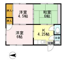 かがやきビル 205間取り図