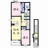 アルドーレ 201間取り図