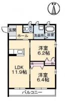 ガーデニアグラン 207間取り図