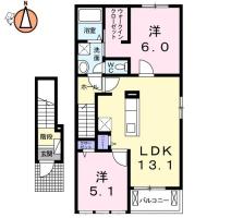 ハルタ 205間取り図