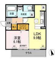 ソラーナ沖浜 205間取り図