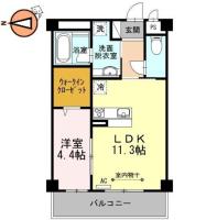 セレーナ沖浜 202間取り図