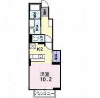 メホール・丈六 102間取り図