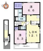 ノルデン B 206間取り図