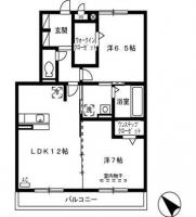 パルクセゾンI 202間取り図