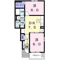 パルテール 105間取り図