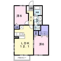 フィール ファインB 103間取り図