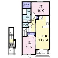 ラリュール II 203間取り図
