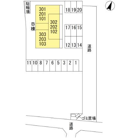 フィオーレガーデン北田宮 B外観写真02