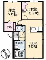 シャーメゾンプランドール D棟 101