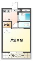 K・Iハイツ 30C間取り図