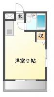 庄町 マンション 1R 103間取り図