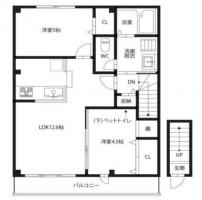ピース・ブランカ 201間取り図