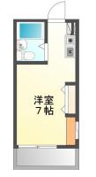 寺島本町 マンション 1R 206間取り図