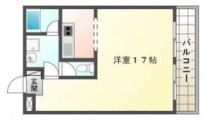 庄町 マンション 1R 302間取り図
