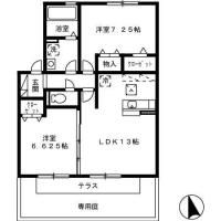 ヴァン・カルチェD棟 D102間取り図