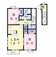 ハッピーガーデン 202間取り図