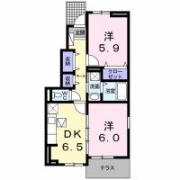 藍らんどこくふA 101間取り図