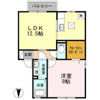 Stream Village C棟 C101間取り図