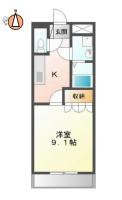 インぺリアルコート国府 203間取り図