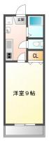 ヴィラ・デ・アッシュ 405間取り図