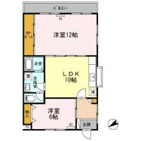 グランディール末広 105間取り図