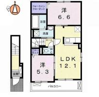 仮)南矢三町2丁目アパート 203間取り図