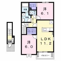 エピナール C 205間取り図
