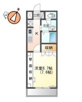シティ・スター北佐古 207間取り図