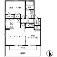 ヴァン・カルチェD棟 D103間取り図