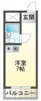 助任橋 マンション 1R 504間取り図