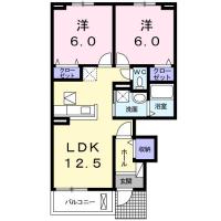 ノーブルハウス八幡ーB 103間取り図