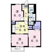 ロイヤル雑賀 105間取り図