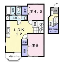 アウローラ II 203間取り図