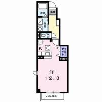 デュエル ミサキD 105間取り図