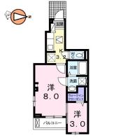 カルミア 101間取り図