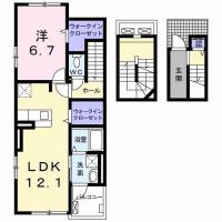 カルミア 301間取り図
