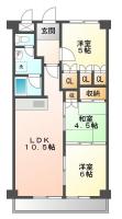 第19柴田マンション 604間取り図
