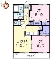 ブエナ・ビスタ 303間取り図