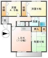 エクセレントブルーム 102間取り図