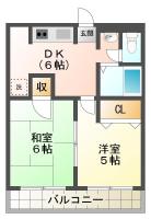 ロータスワゼル 302間取り図