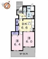 セフィオ大原 102間取り図