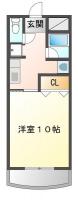 南昭和町 マンション 1K 207間取り図