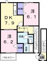 Vシャトー アロースリーV 201間取り図