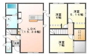 フィットセル蔵本 C間取り図