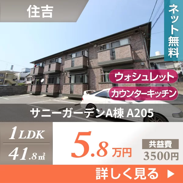 サニーガーデンA棟 A205
