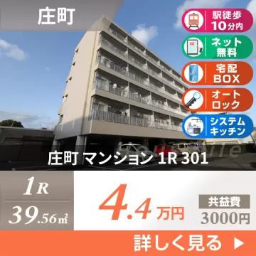 庄町 マンション 1R 301