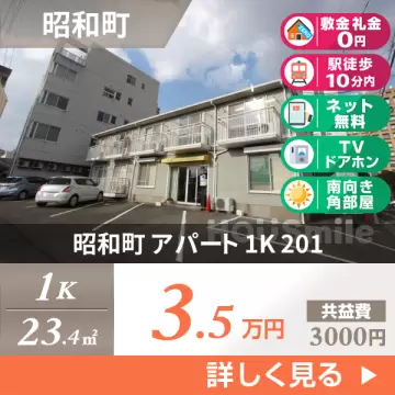 昭和町 アパート 1K 201