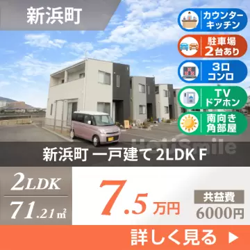 新浜町 一戸建て 2LDK F