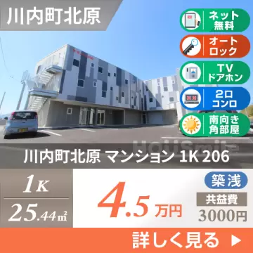 川内町北原 マンション 1K 206